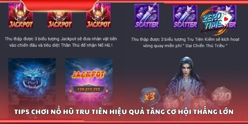 Mẹo chơi nổ hũ tru tiên hiệu quả tăng cơ hội thắng lớn
