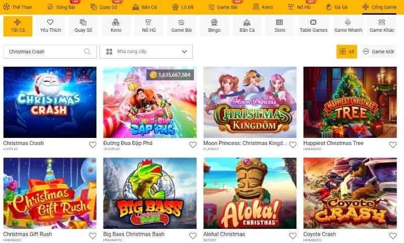 Giới thiệu về game Christmas Crash Sunwin